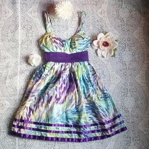 Beautiful floral mini dress